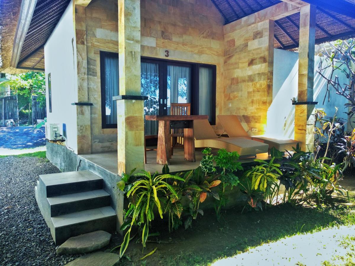 Jemeluk Beach Bungalows Амед Экстерьер фото